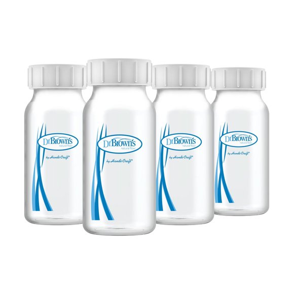 Dr. Brown's Breastmilk Storage and Collection Bottles - 4x4oz Bottles