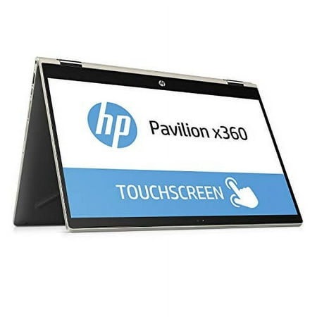 HP Pavilion X360 Convertible Touchscreen 15.6" HD Notebook, Intel Core i5-8250U, 24GB Memory (16GB Intel Optane + 8GB DDR4 RAM), 1TB Hard Drive, Windows 10 Home, Pale Gold