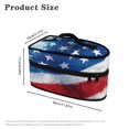 thumbnail image 6 of HELLHERO Star Stripe Pattern Design Protective Travel Iron Storage Case Durable Lightweight Travel Iron Organizer Handheld Travel Steamer Organizer, Case Only, 6 of 6