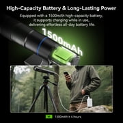 45X Wireless Digital Telephoto Lens, High Power HD Electronic Telephoto Phone Lens with 2.4G Wi-Fi Connect, 32GB TF Card, 1500mAh Battery for Birdwatching, Watch Concerts, Watch Match, Moon Viewing