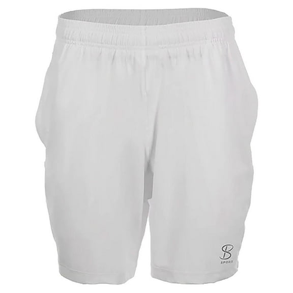 SOFIBELLA SB Sport 7 in Mens Tennis Game Short Medium White