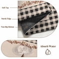 thumbnail image 6 of Rectangle Area Rugs 4 x 6 Ft, Western Texas Star Retro Non-Slip Residential Carpet, Rustic Vintage Berry Black Beige Plaid Indoor Crawling Mats Runner Rugs for Living Room/Dining Room/Bedroom, 6 of 8