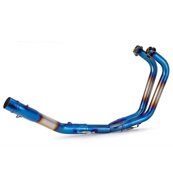 Motorcycle Full Systems Exhaust Pipe Muffler Front Header Pipe Slip-on For Yamaha R25 R3 MT-03 MT03 2015-2023