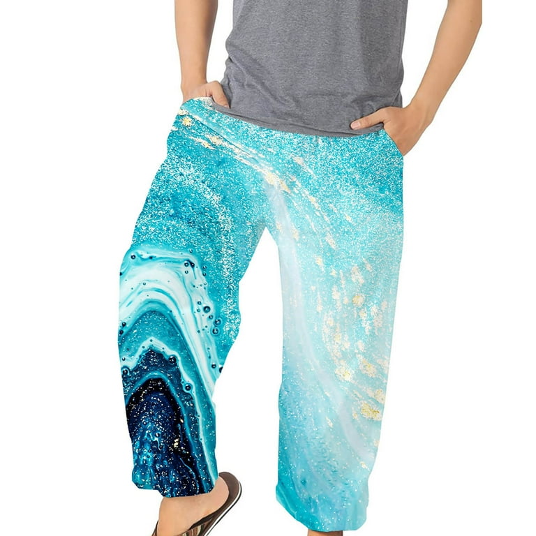 Dye top capri pants