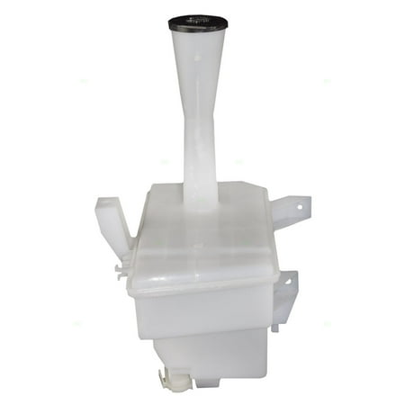 Washer Fluid Reservoir Tank Windshield Washer Fluid Reservoir Bottle Tank Pump w/ Cap Replacement for Nissan Sentra 28910ZG00A ()