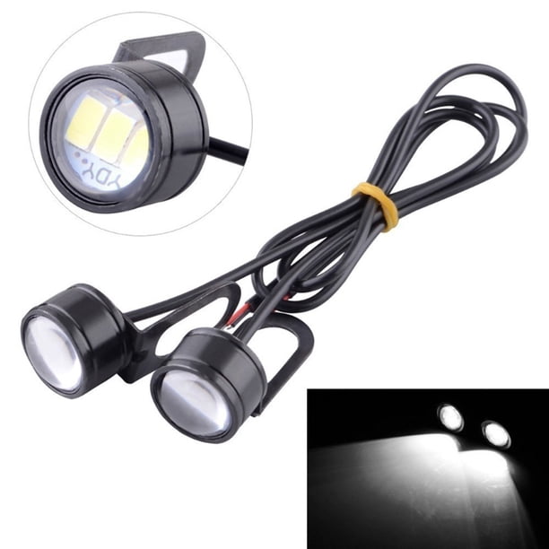 dre 2 Pzs Luces Estroboscópicas Brillantes Para Motocicleta/Luz De Destello Portátil De Ojo De Águila huangjie unisex