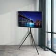 thumbnail image 3 of VIVO Black Artistic Easel 45" to 65" Studio TV Tripod Adjustable Floor Stand, 3 of 9