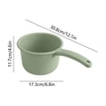 thumbnail image 4 of TTJ Heavy Duty Plastic Water Ladle for Kitchen Bath Thick Multipurpose Dipper for Cooking Bathing Hair Rinsing Portable with Hanging Hole Handy Design, 4 of 7
