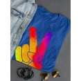 thumbnail image 3 of Colorful Peace Sign T-Shirt Men -SPIdeals Designs, Male 3X-Large, 3 of 4
