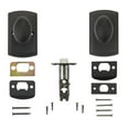 thumbnail image 4 of Callan Canova Passage Door Knob in Matte Black, 4 of 6