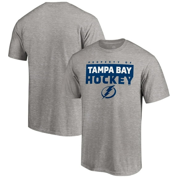 Men's Heathered Gray Tampa Bay Lightning Gain Ground T-Shirt