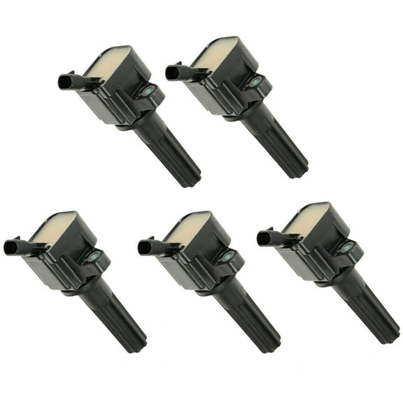 TRQ Ignition Coil Set 5 pieces for 06-12 Chevy GMC Hummer Saab 2.9L 3.7L 4.2L ICA61569