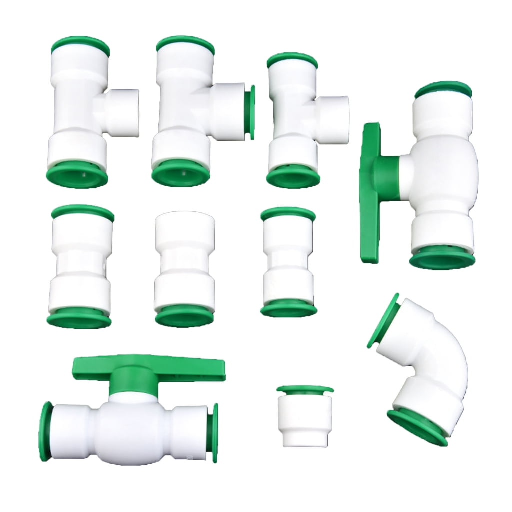 PPRWater Pipe Quick Connector No Welding 20/25PE Hot/Cold Water Pipes Fittings