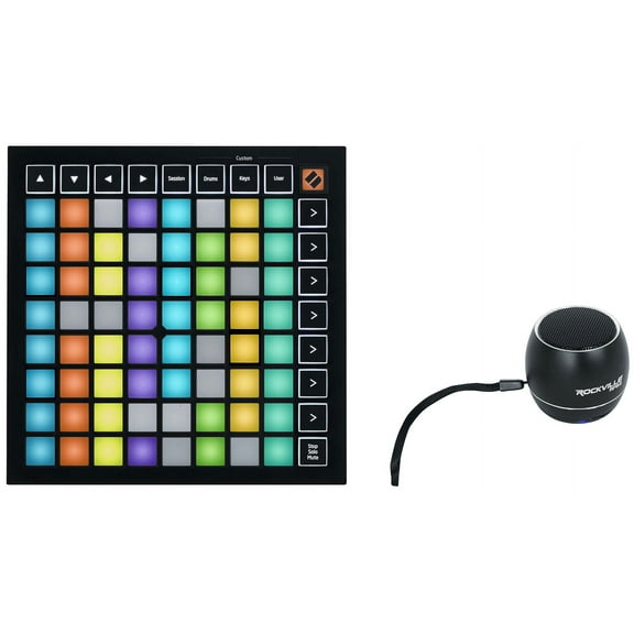 Novation Launchpad Mini MK3 MIDI USB 64 RGB Pad Controller   Bluetooth Speaker