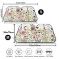 thumbnail image 3 of Kdxio Autumn Garden Print Windshield Sun Shade,UV Rays and Sun Heat Protection,Sunshade for Car Windshield,Car Shade Front Windshield -, 3 of 6