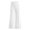 White, variant on Girls Wide Leg Sweatpants, Casual Loose Fit Lounge Pants with Elastic Waist for School 5-16 Years