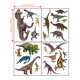 thumbnail image 3 of Adhesivos de pared con dibujos animados de dinosaurios, animales prehistóricos, habitación infantil, 3 of 3