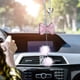 thumbnail image 4 of Colgante de cristal para espejo retrovisor de coche, bola de peluche con diamantes brillantes, adornos creativos para colgar en el coche, accesorios para espejo retrovisor, para mujeres y hombres., 4 of 4