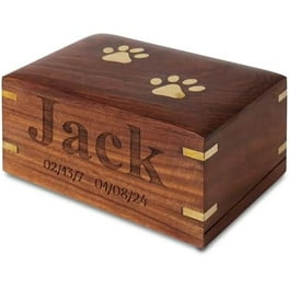 Wooden Urn for Pet Ashes Urn for Dog urn for cat Cremation Pets