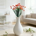 thumbnail image 2 of 1 Bundles Artificial Flowers for Outdoors UV Resistant Flowers Artificial Outdoor Flowers Bulk Fake Plastic Flowers Bulk Indoor Outdoor Greenery for Party Home Garden Decoration, E, 2 of 4