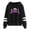 Black, variant on Leon Slater Hoodie Unisex Fashion Casual Long Sleeve Sweatshirt