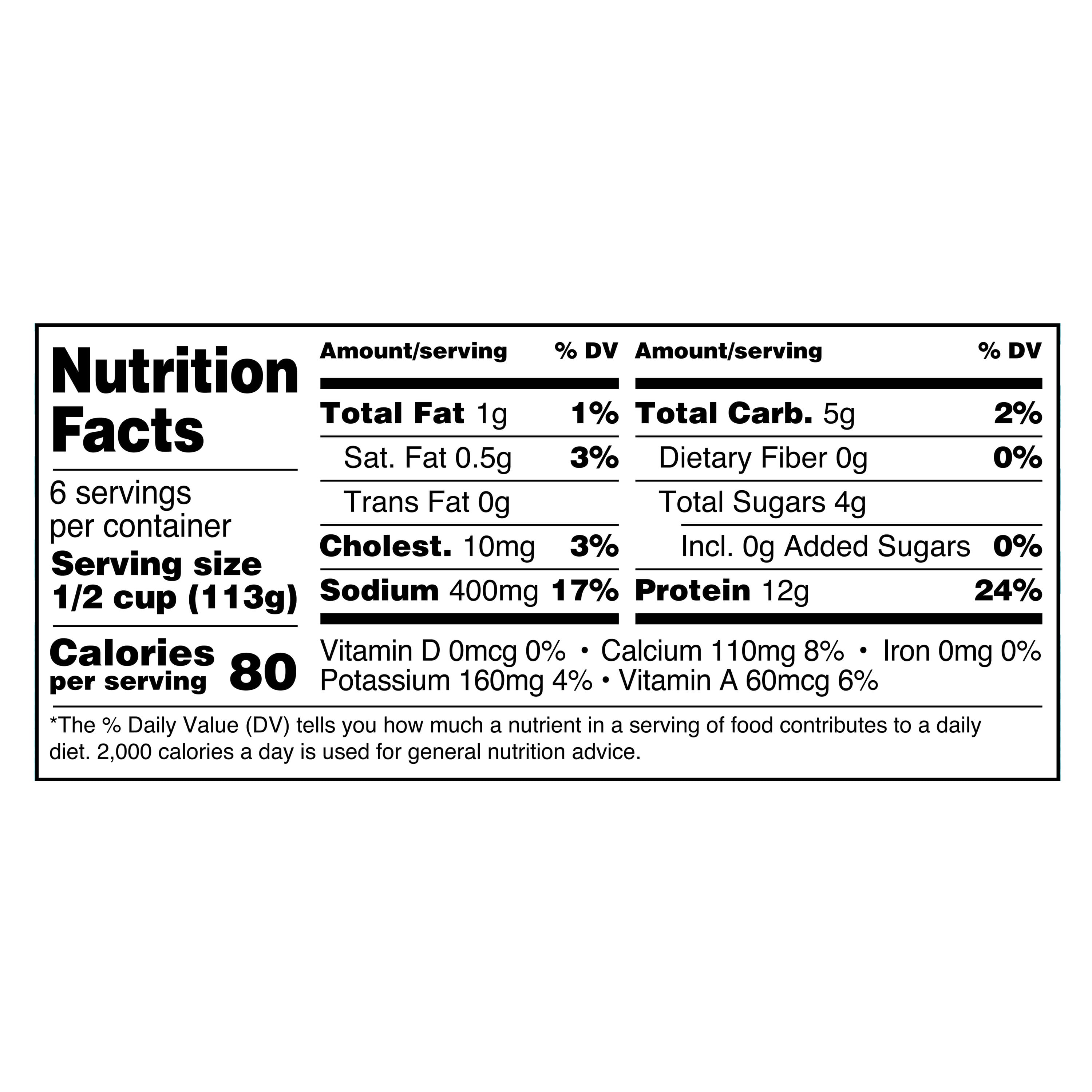 Great Value 1% Milkfat Small Curd Low-fat Cottage Cheese, 24 oz