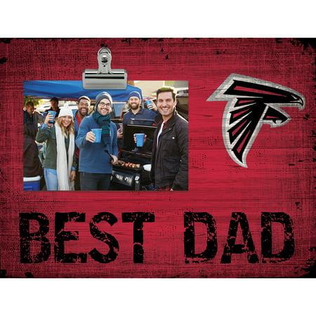 Atlanta Falcons 8'' x 10.5'' Best Dad Clip Frame - No