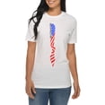 thumbnail image 3 of Plus Size Resting Flag Graphic Design Deluxe Jersey T-Shirt - White XL, 3 of 4