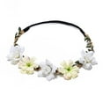thumbnail image 1 of 1 Piece Floral Garland, Princess Head Wreath/Crown Head Wear for Women and Girls, 1 of 21