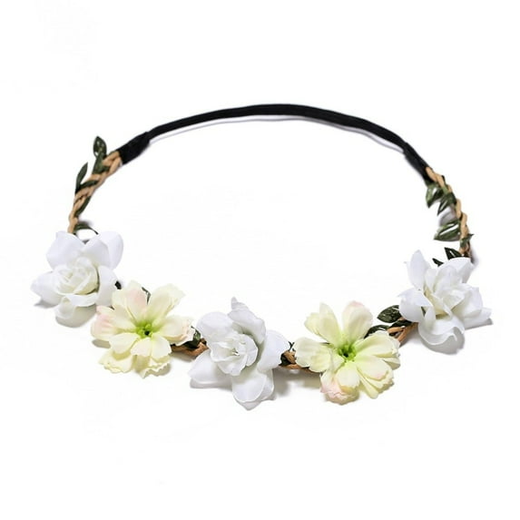 1 Piece Floral Garland, Princess Head Wreath/Crown Head Wear for Women and Girls
