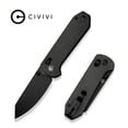 thumbnail image 3 of CIVIVI Yonder Folding Pocket Knife Crossbar Lock Knife with 2.88" 14C28N Blade Micarta Handle, Designed by Zac Whitmore WM-C23073B-1-CP, 3 of 11