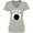 AC-Heather Grey, variant on Inktastic Bowling Pins (pink) Women's V-Neck T-Shirt