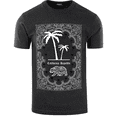 thumbnail image 1 of ShirtBANC California Republic Mens State Bear Shirt Palm Tree Paisley Design Tee, 1 of 5