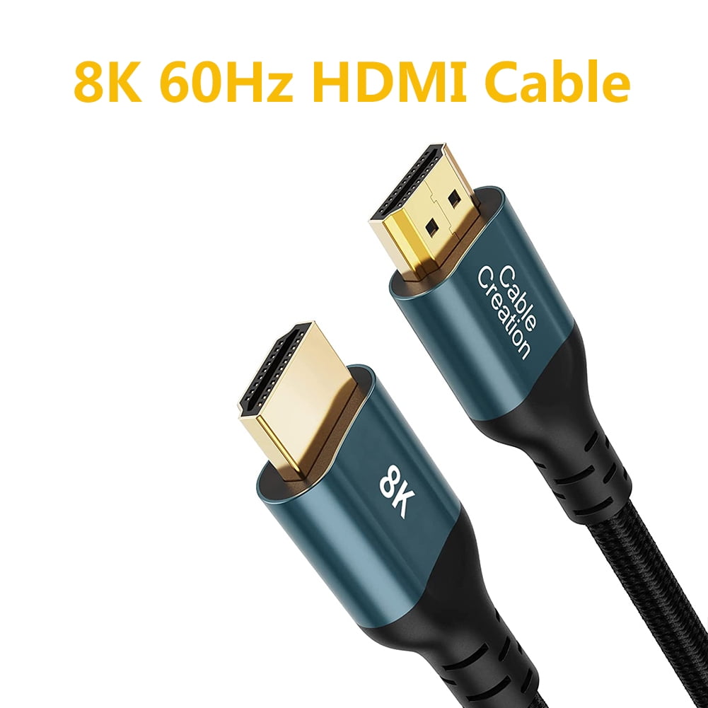 Buyer's Point 8K Ultra High Speed HDMI 2.1 Cable (6ft) with 120Hz & 48Gbps,  Compatible with Apple TV, Nintendo Switch, Roku, Xbox, PS5, PS4, Projector,  HDTV, Bluray (Gray) 