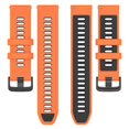 thumbnail image 4 of For Garmin Forerunner 265 Dual-Color Silicone Watch Strap Anti-Wear Smart Band Strap -, 4 of 5