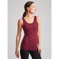 thumbnail image 4 of Kalon Women's 4-Pack Scoop Neck Tank Top Base Layer (X-Small, Winter), 4 of 6