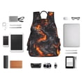 thumbnail image 4 of Balery Molten Lava Abstract Flow Mochila Ligera para Hombres y Mujeres – Resistente y Impermeable, Ideal para la Escuela, el Trabajo, los Viajes y el Uso Diario, 4 of 7