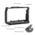 thumbnail image 2 of MistahaCamera Cage Aluminum Alloy Camera Video Cage with Cold Shoe Mounts Numerous 1/4, 2 of 5