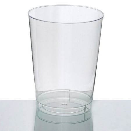 Fits 10 Ounce Cups - BalsaCircle Clear 25 pcs 10 oz Disposable Plastic Plastic Cups - Wedding Reception Party Buffet Catering Tableware