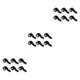thumbnail image 3 of Cinta de kinesiología Toystoory aplicación amplia 6 rollos parche muscular negro 3,8 Type1 NO1, 3 of 6