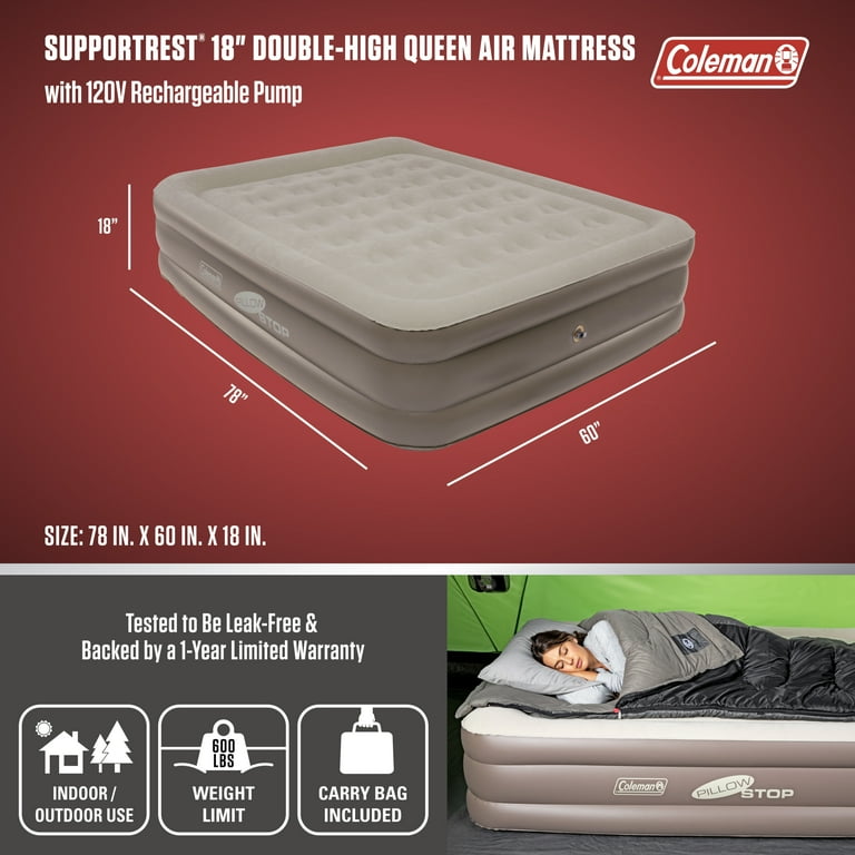 アウトドア寝具 Coleman Adventure Extra Durable Airbed Coleman Extra Durable Airbed review: camp in comfort with
