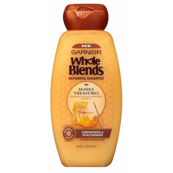 Garnier Whole Blends Repairing Shampoo, Honey Treasures Extracts 12.50 oz (Pack of 6)