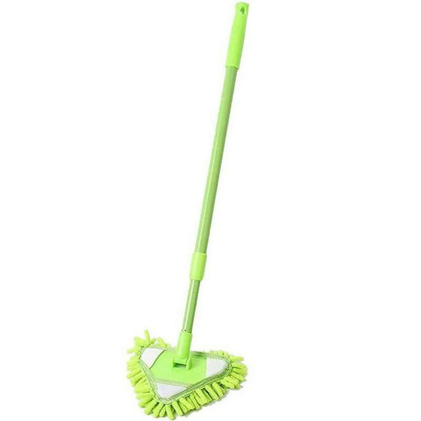 Rotatable Adjustable Triangle Cleaning Mop with Long Handle, Wet and ...