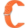 thumbnail image 3 of KOMI Band Compatible with Fitbit Versa 2 Watch,Soft Silicone Replacement Strap for Fitbit Versa/Versa Lite/SE Smart Fitness Watch Orange, 3 of 6