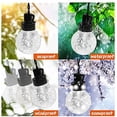 thumbnail image 6 of Bibana 35 FT Globe String Lights Outdoor Commercial Grade Light with 20 G50 Shatterproof LED Bulbs Waterproof Extendable for Indoor Outdoor Wedding Garden Party Christmas Trees Decoration (Warm), 6 of 7