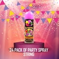 thumbnail image 4 of Toysery 24 Pack of Party Spray String in a Can for Kid's, Best Child Toys Party String (3oz), 4 of 7