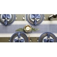 thumbnail image 2 of DII 13x72" Modern Cotton Dobby Stripe Table Runner in French Blue/Ivory, 2 of 6