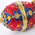 thumbnail image 4 of Caja de joyería de huevos de Pascua Zulema Esmalte rojo, 4 of 7