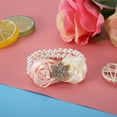thumbnail image 2 of Bridal Wrist Flower2pcs Beautiful Hand Flower Wrist Corsage Bridal Hand Flower Class Leading Features, 2 of 5