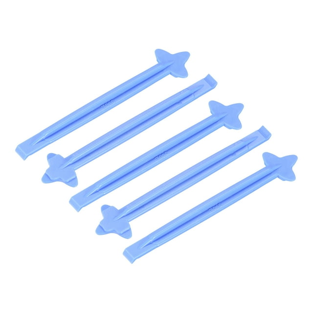Teléfono Palanca Apertura Reparación Herramientas Plástico 10uds 100mm x 23mm x 3mm Claro Azul para Móvil Teléfono Laptop PC Reparación